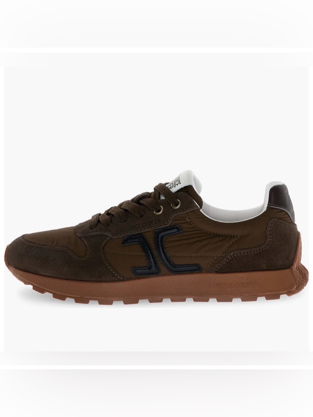 NWT Candice Cooper Plume 5 Sneaker in Dark Brown